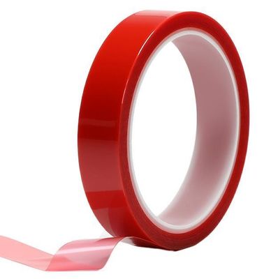 Grosor de la cinta adhesiva 0.055m m del silicón de la película del ANIMAL DOMÉSTICO de la energía superficial baja anchura de 10m m - de 500m m