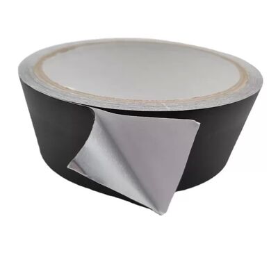 Black Aramid Adhesive Tape With Acrylic Adhesive 0.1mm Thickness