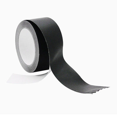 Cinta adhesiva laqueada negra blanca del papel de aluminio para las juntas de aislamiento