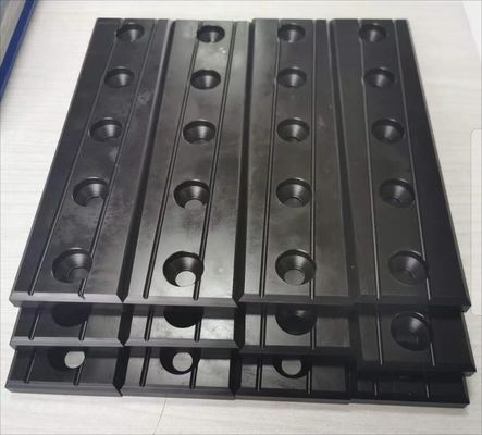 Piezas de la diapositiva de los carriles de guía de los equipos de POM Guide Plate For Construction
