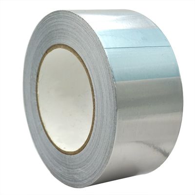cinta adhesiva del papel de aluminio de la anchura de 50/75/100m m para el conducto de la HVAC