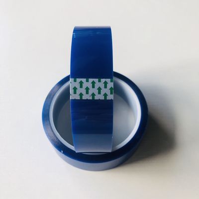 Cinta adhesiva de silicona para caja de plástico eléctrica azul Adhesivo de silicona sensible a la presión