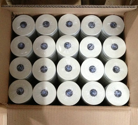Cintas aislantes de tejido de vidrio blanco de tejido blanco de ancho de 38 mm