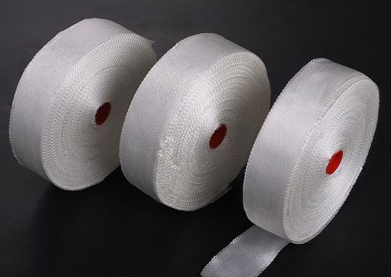 Banda aislante de tejido de vidrio blanco 0,13 mm espesor resistencia a la rotura ≥ 250 N/10 mm X100 mm