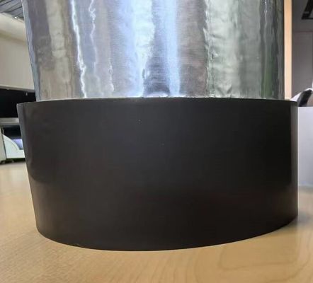 Cintas adhesivas de aluminio de lámina de laca negra para conductos con superficie de FSK