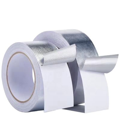 Cintas adhesivas de papel de aluminio de alta adhesión para la industria HVAC y el sellado de FSK