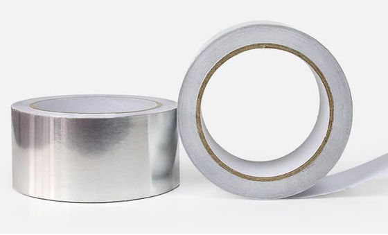 Industria HVAC cinta de papel de aluminio adherencia fuerte espesor de 40 micras FSK sellado y unión