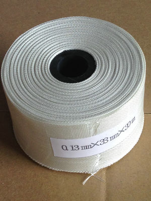 0.13mm cinta de aislamiento de tela de fibra de vidrio blanca para aislamiento a temperatura