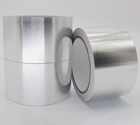 Adhesivo 18N/25mm Adhesión al acero 45N/25mm Resistencia a la tracción cinta adhesiva de aluminio