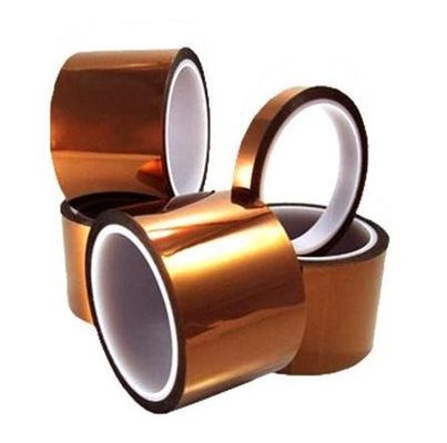 Resistencia a la tracción ≥ 25N/10mm Cinta adhesiva de película de poliamida compatible con RoHS a alta temperatura