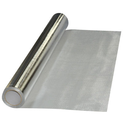 10 X 9 malla de aluminio de papel de fibra de vidrio con alta resistencia al desgarro y 7 micrones de espesor de papel de aluminio
