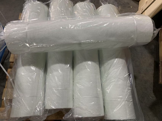 Tela de fibra de vidrio recubierta de silicona líquida, protección de alta barrera, ancho de 1000 mm