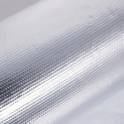 0.4mm de aluminio de papel de fibra de vidrio de tela para aislamiento térmico