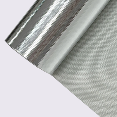 0.4mm de aluminio de papel de fibra de vidrio de tela para aislamiento térmico