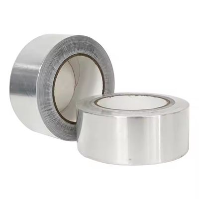 Cinta de aluminio de alta calidad con adhesivo acrílico solvente 80um espesor de uso general