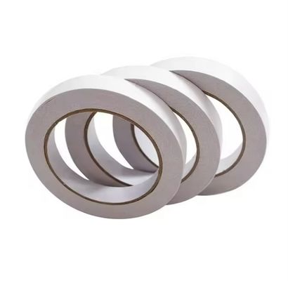 70um de espesor adhesivo cinta de tejido de doble cara con adhesivo acrílico de solvente de alto rendimiento para unión general