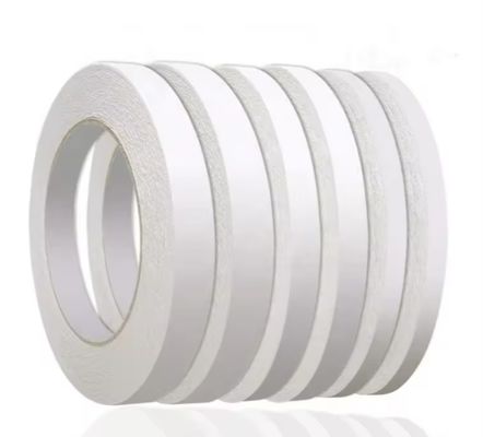 70um de espesor adhesivo cinta de tejido de doble cara con adhesivo acrílico de solvente de alto rendimiento para unión general