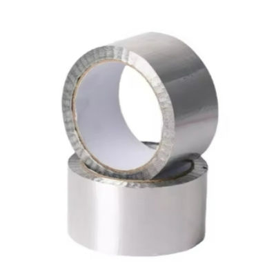 Cinta de aluminio de 30um con adhesión de 15N/25mm y resistencia a la tracción de 45N/25mm para sellado HVAC