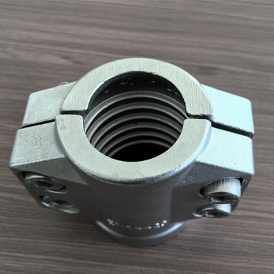 Abrazaderas de seguridad para conexiones de manguera con perno y tuerca de acero inoxidable