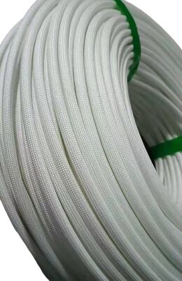 Sleeve aislante de fibra de vidrio en silicona barnizada con diámetro exterior de 0,5 a 25 mm