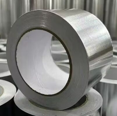 Aluminum Foil Tape Solvent Acrylic & Rubber-Resin Adhesive