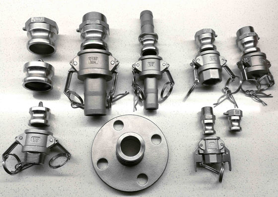 El 1/2” - 8" acoplamiento rápido del Camlock
