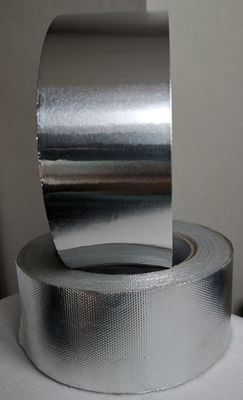 50 micrones Matt Aluminum Foil Adhesive Tape 2.0mil sin el trazador de líneas