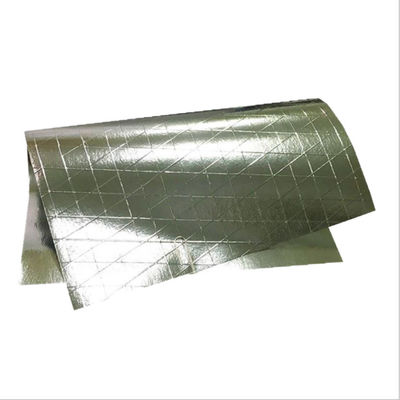 Paño 18um de la fibra de vidrio del papel de aluminio del aislamiento térmico