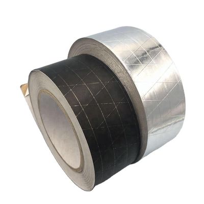 El tiempo frío de la cinta del lienzo ligero de la hoja de 43 micrones reforzó la cinta del papel de aluminio