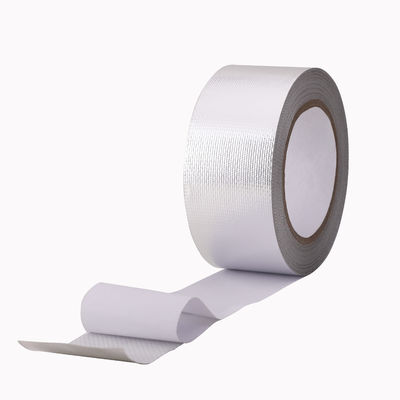 Cinta aislante de aluminio 18um de la HVAC del vidrio caliente del derretimiento con la liberación del papel