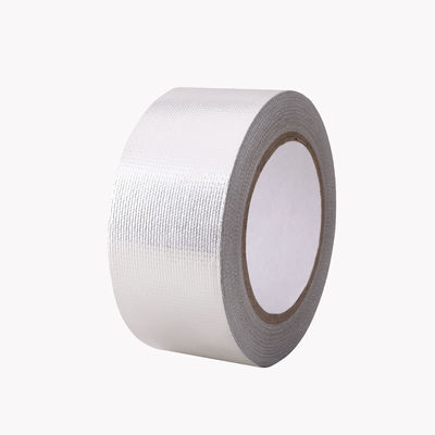 Cinta aislante de aluminio 18um de la HVAC del vidrio caliente del derretimiento con la liberación del papel