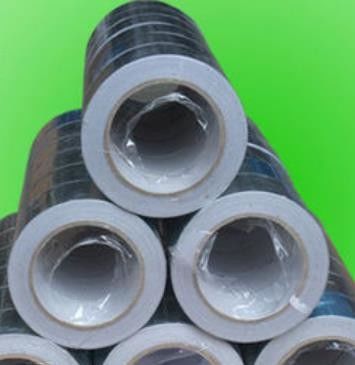 Tela adhesiva de papel de aluminio para la industria HVAC 50m longitud 50/75/100mm anchura para unir y sellar FSK