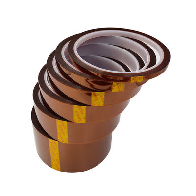 Resistencia a la tracción ≥ 25N/10mm Cinta adhesiva de película de poliamida compatible con RoHS a alta temperatura