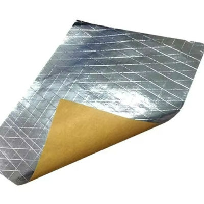 FSK resistente a la llama con espesor de 7 um de papel y papel Kraft de 60 gramos para aislamiento de conductos HVAC