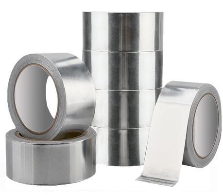 30 Micron Aluminum Foil Tape for HVAC Duct Sealing and Moisture Barrier Applications